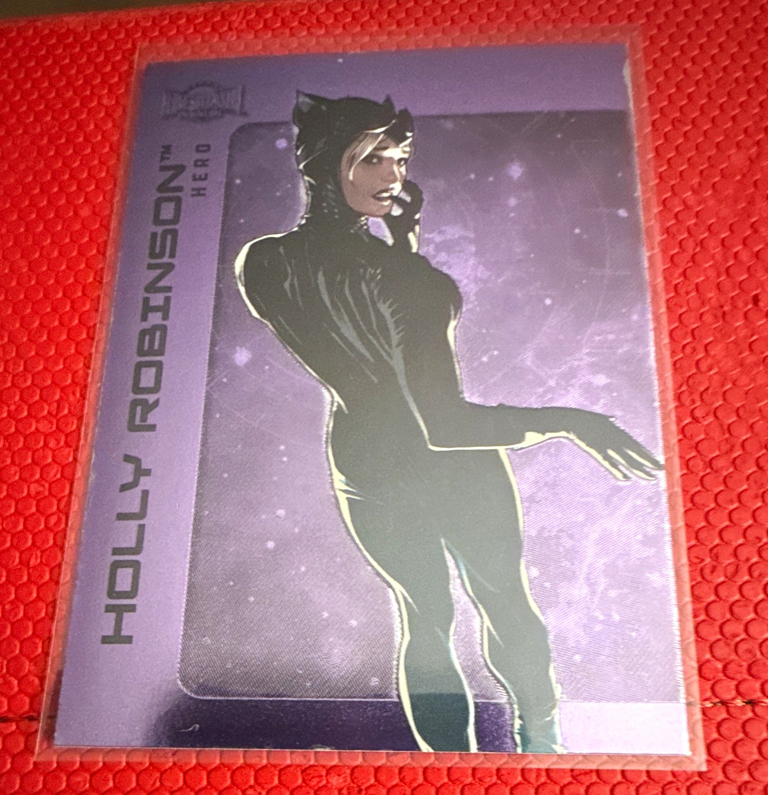 SkyBox Metal Universe Batman Holly Robinson Viola FX #85 2025 Carta non sportiva