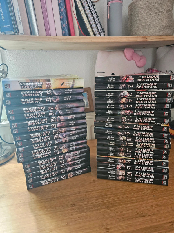 Manga attaque des titans collection complète