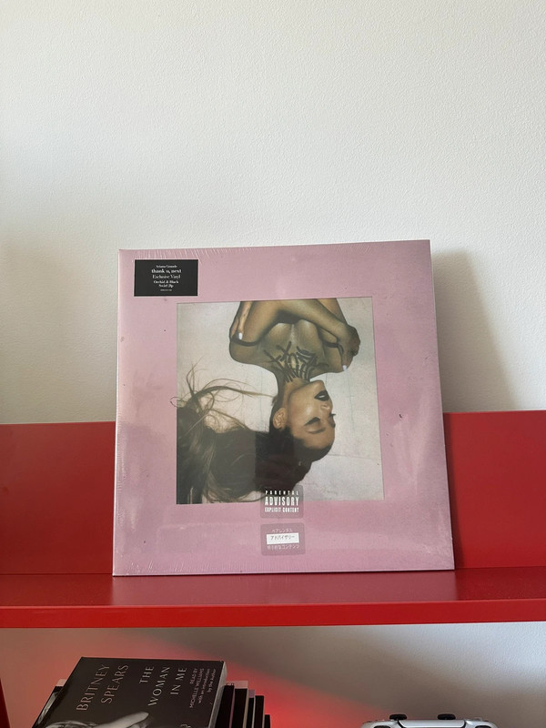 Vinyl Thank U, Next Limited Edition Orchid & Black Swirl Ariana Grande