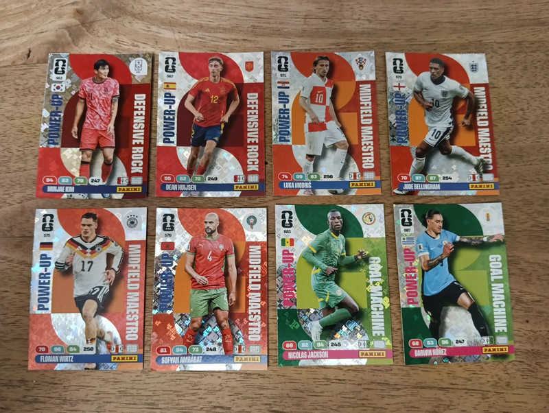 Cartes Adrenalyn xl Power-Up