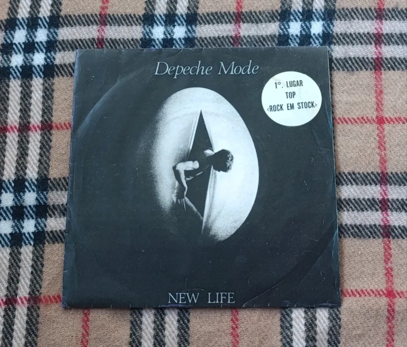 Depeche Mode - New Life - Single 7"/45 rpm, Portugal