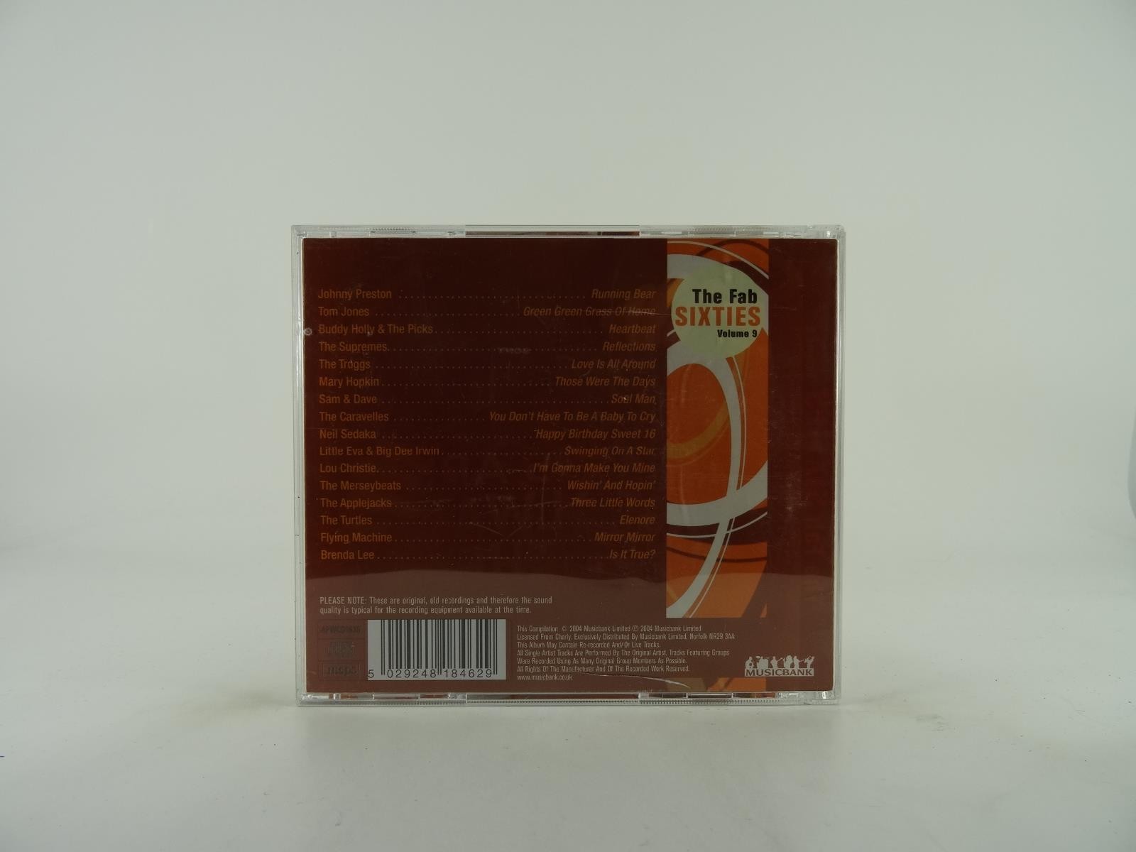 VARIOUS ARTISTS THE FAB SIXTIES VOLUME 9 (242) 16 Track CD Album including Pictu