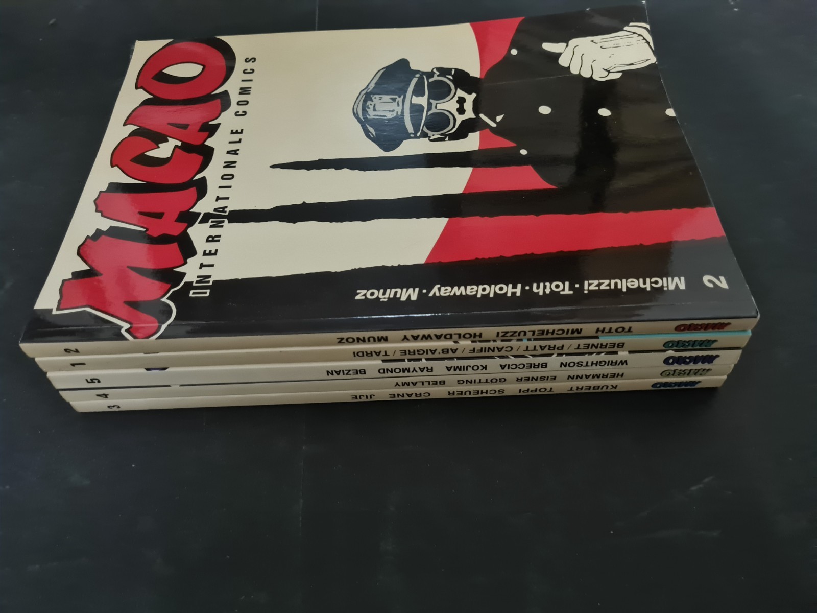 Macao Soft + Copertina Rigida Fumetto Volume 1-6 Completo (Edizione Arte del Fumetto) Z1