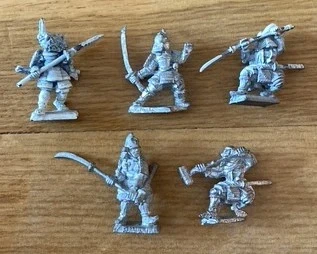 5 x Oriental Heroes - C05 (solid base) - Citadel