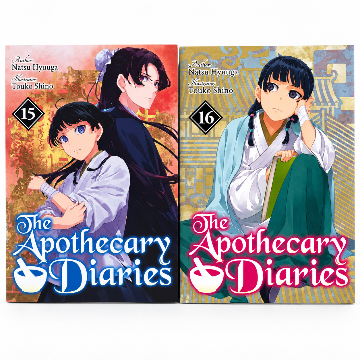 I diari della farmacia light novel vol. 15-16 versione inglese nuova