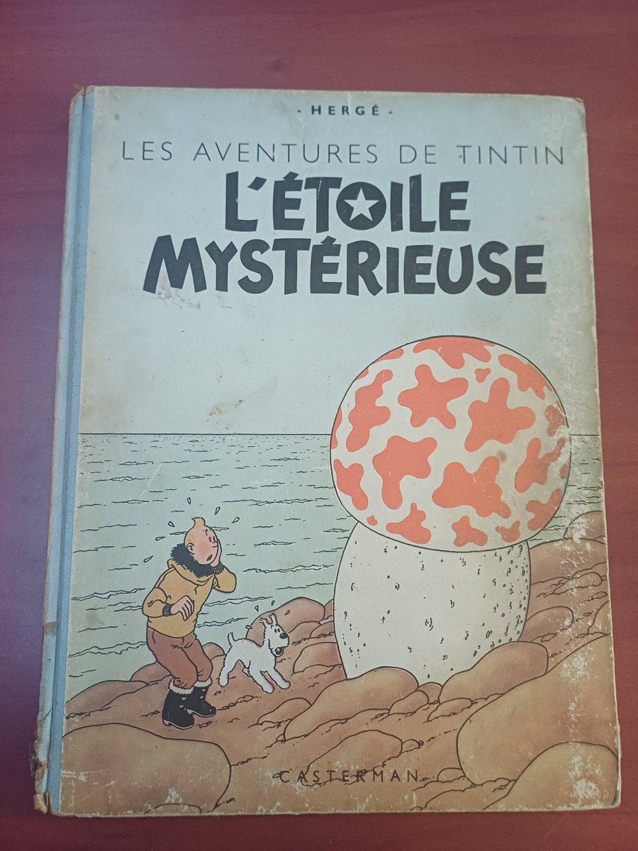 L'étoile mystérieuse -  4ème plat B1 - 1946 - dos bleu - cote 750€ (2)