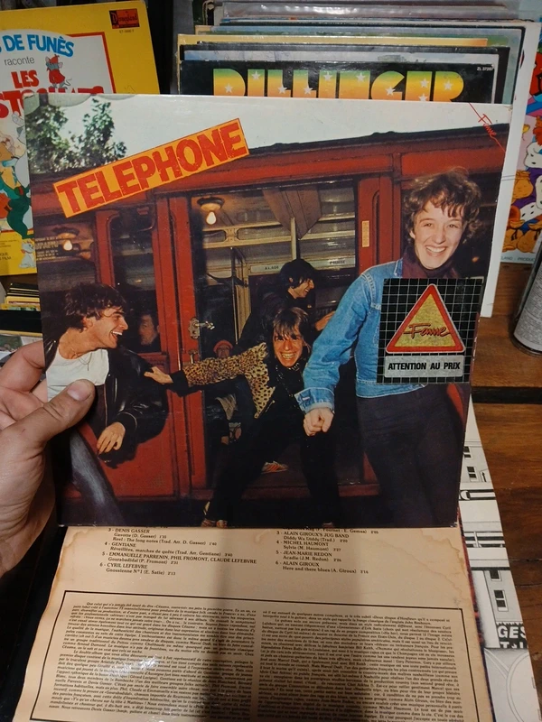 Vinyle telephone