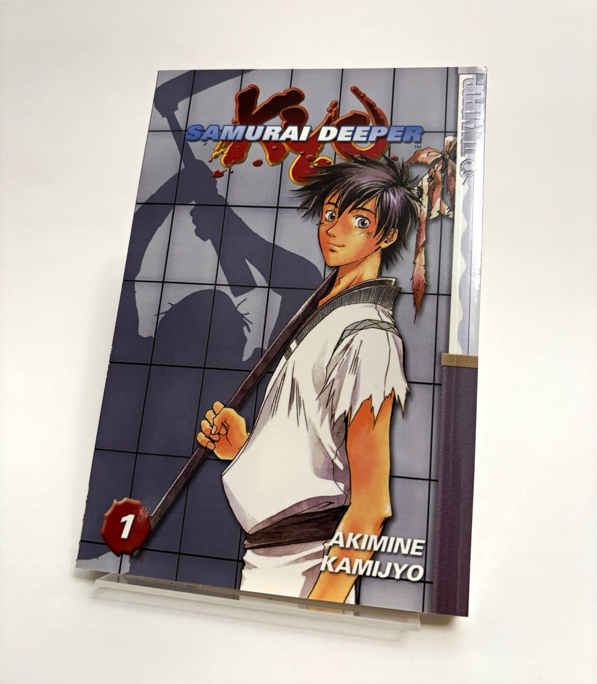 Samurai Deeper Kyo Vol. 1 Action Manga Akimine Kamijyo Tokyopop inglese TPB