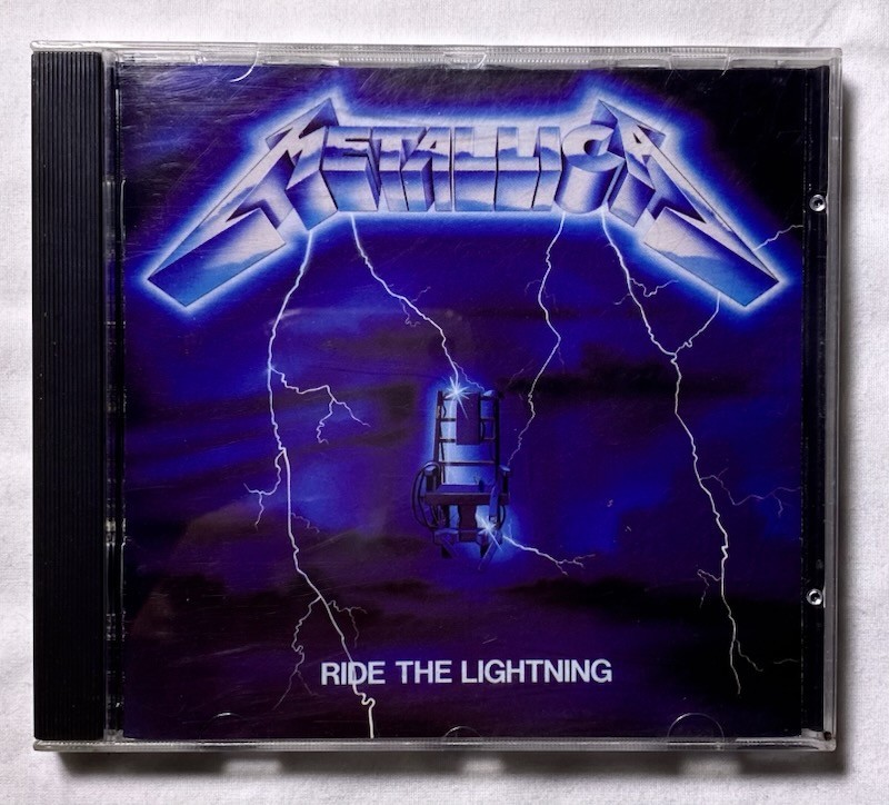 Metallica Ride The Lightning CD, VG+ Disc