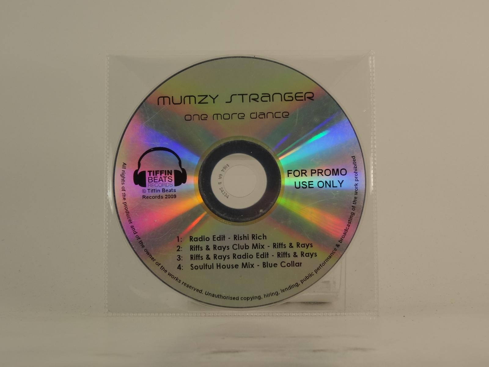 MUMZY STRANGER ONE MORE DANCE (E31) 4 Track Promo CD Single plus Plastic Sleeve 