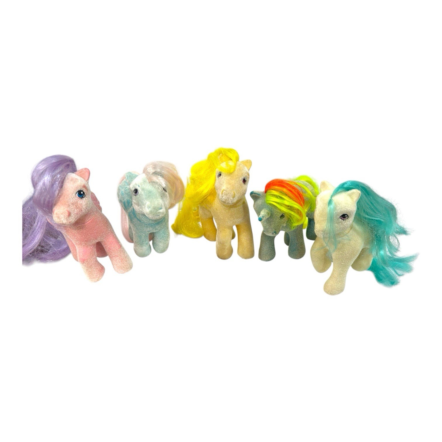 Vintage G1 My Little Pony Lot So Soft Lofty North Star Cupcake 1980s Hasbro MLP