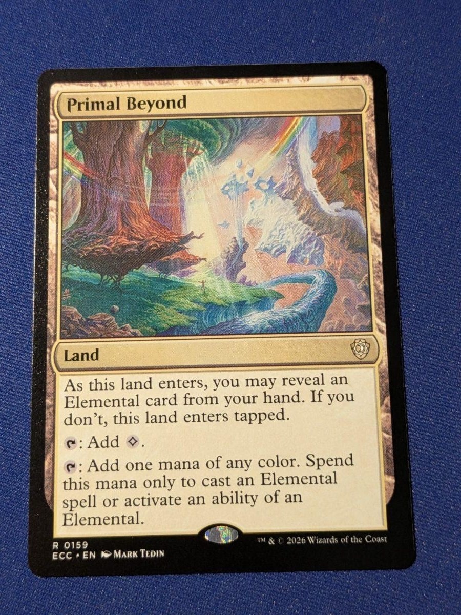 Primal Beyond Lorwyn Eclipsed Commander #159 quasi nuovo MTG