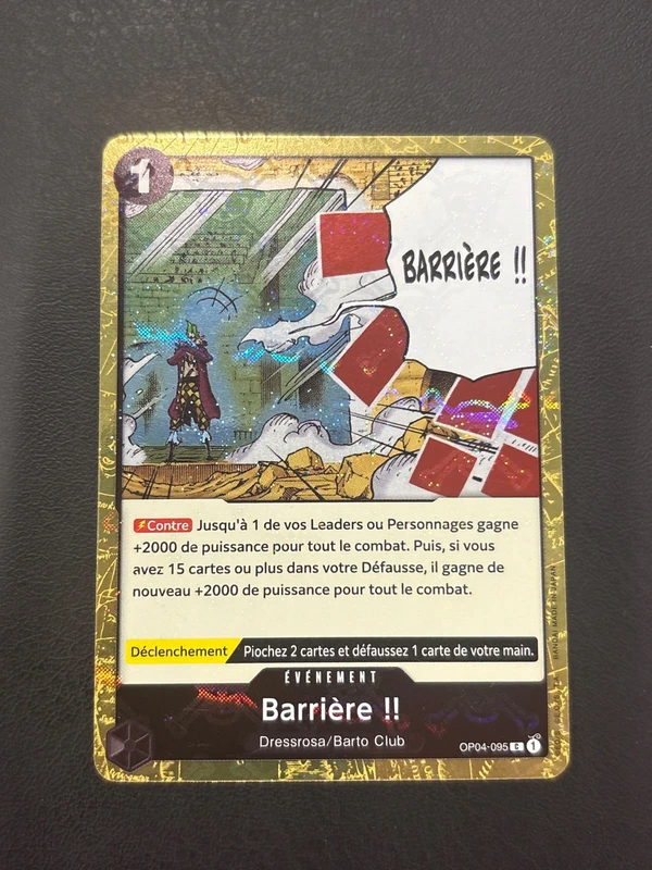 Barrière OP04-095 one piece fR