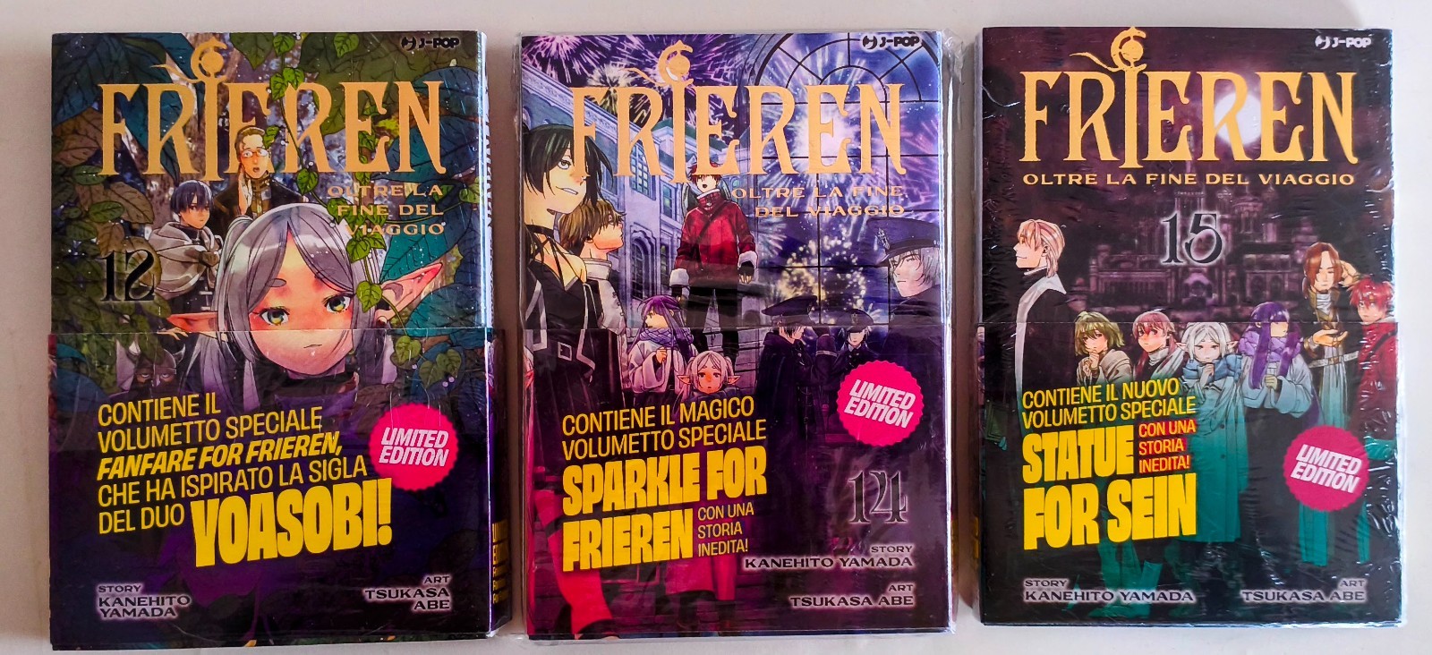 Set Frieren 12 -14 - 15 Ed. Deluxe limited edition