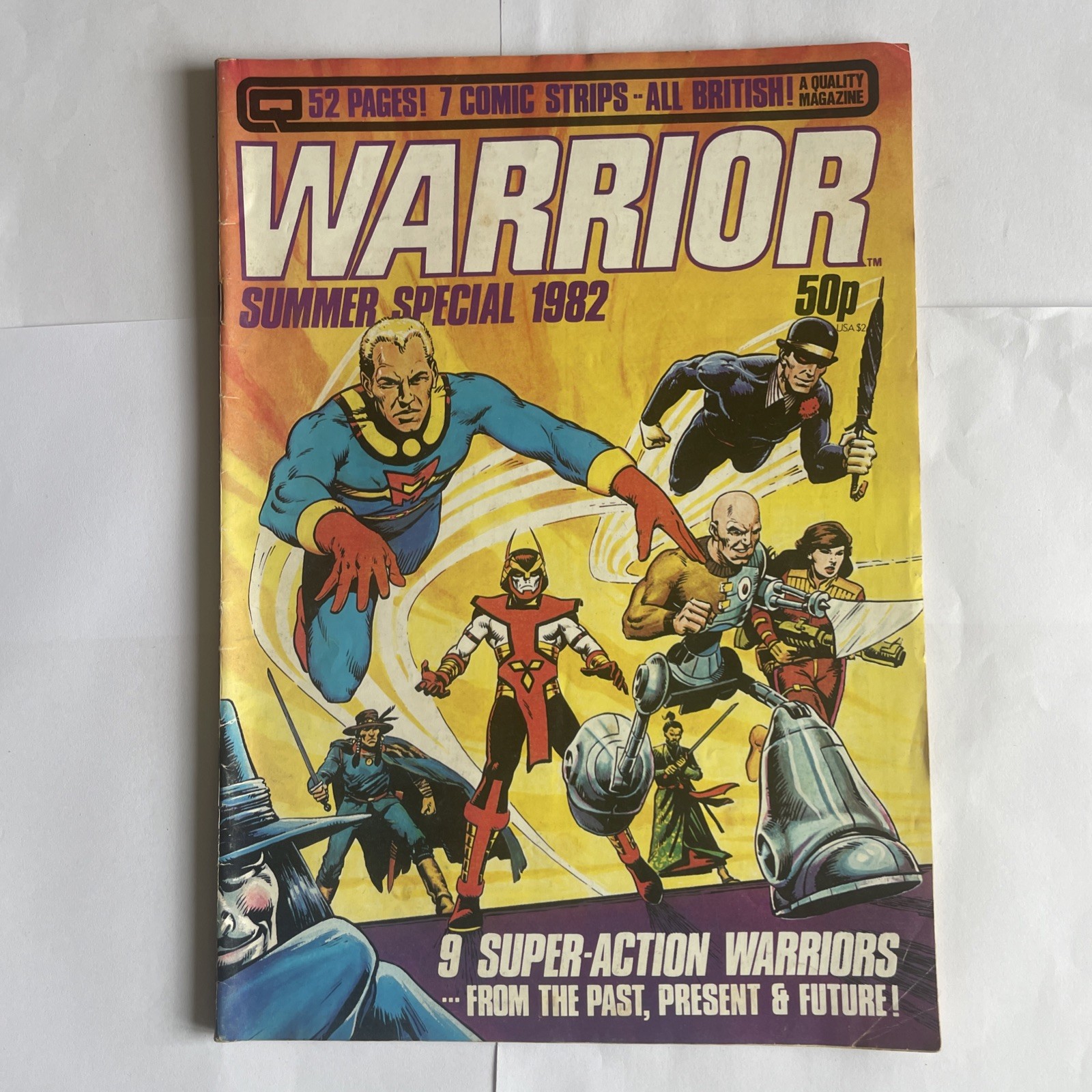 Warrior Summer Special 1982  Quality Comics 52 Pages Alan Moore
