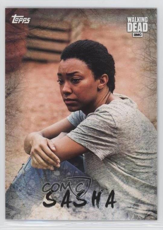 Personaggi Topps The Walking Dead stagione 7 2017 Sasha Williams #C-13 2o7
