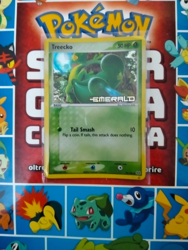 Carta Pokémon Treecko 70/106