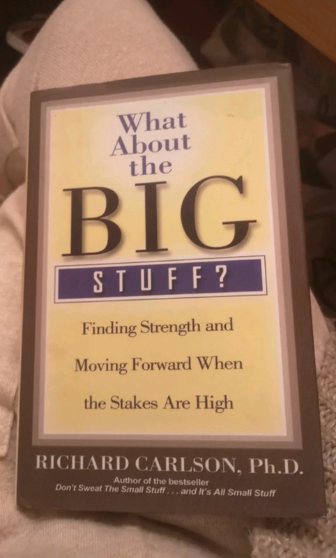 What About the Big Stuff?: Finding Strength and Moving Forward When the Stakes Are High