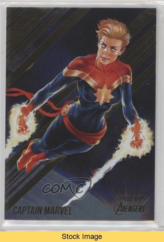 Fleer Ultra Avengers Rainbow Captain Marvel #13 2022 LEGGI 4f0