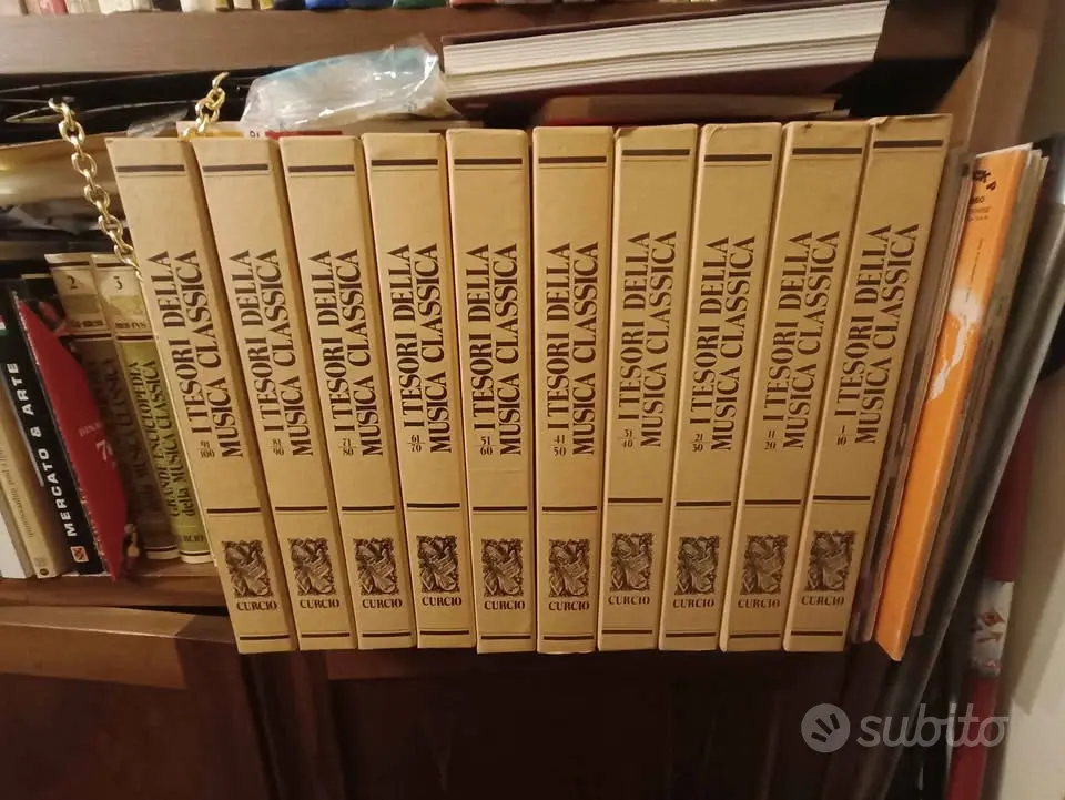 Raccolta musica classica Curcio editore anni 80