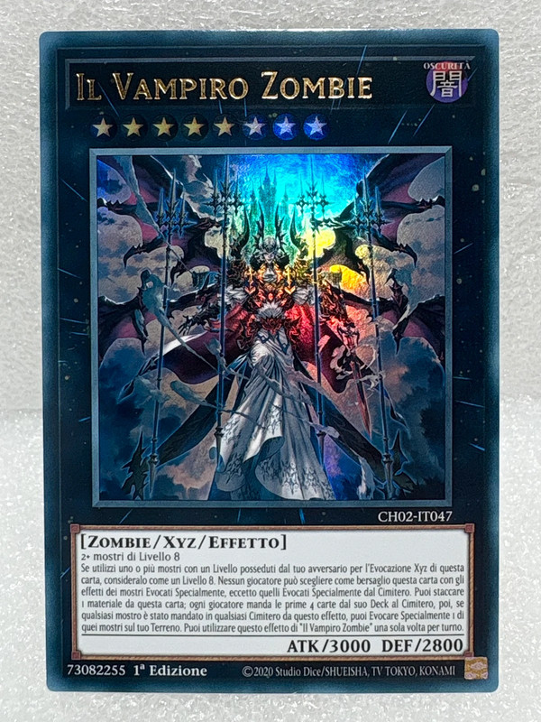 Yu-Gi-Oh Il Vampiro Zombie CH02-IT047 ITA Ultra Rara 1ª Edizione