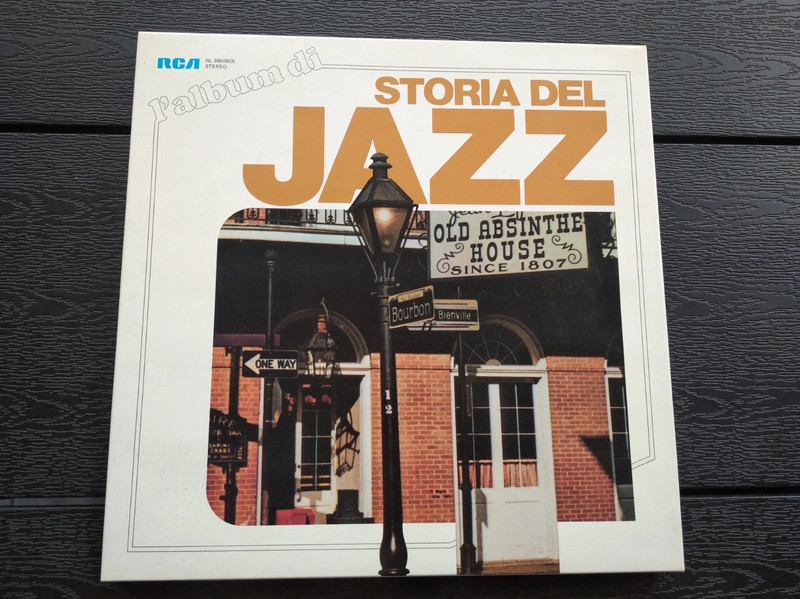 "Storia del jazz" album 3 dischi