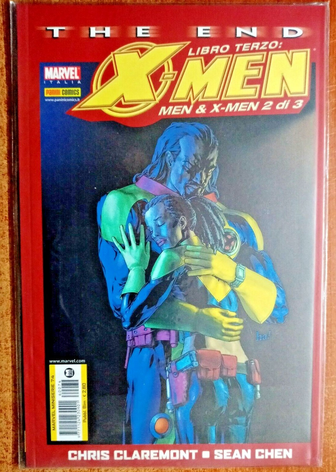 THE END LIBRO TERZO X-MEN ,FUMETTO MARVEL -N.74 DEL 2006-RIF.N.6892-NEW/PERFECT