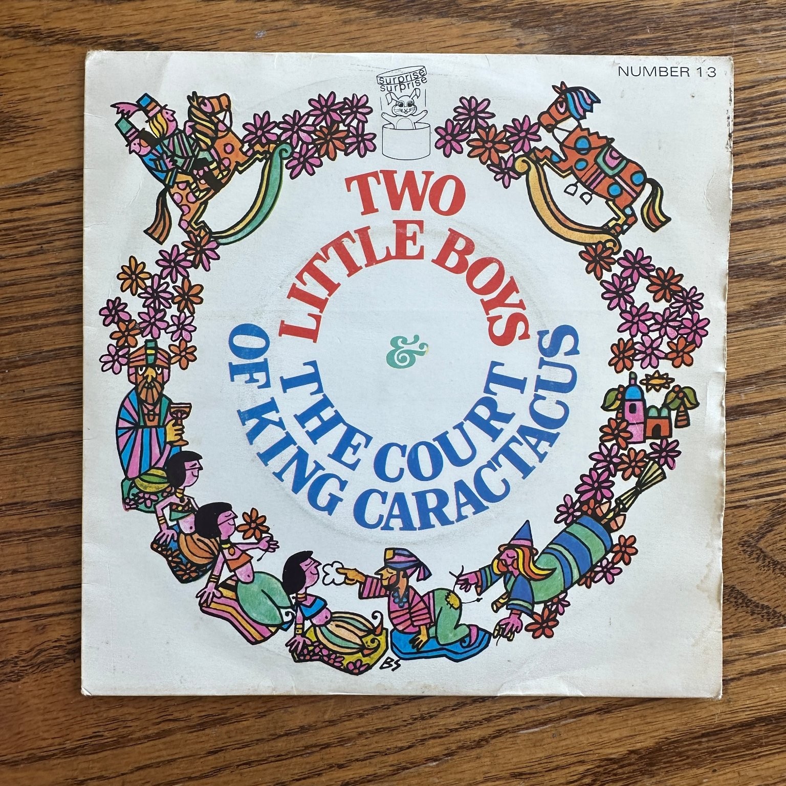 Two Little Boys Of King Caractacus 7" Single 45 RPM Music For Pleasure