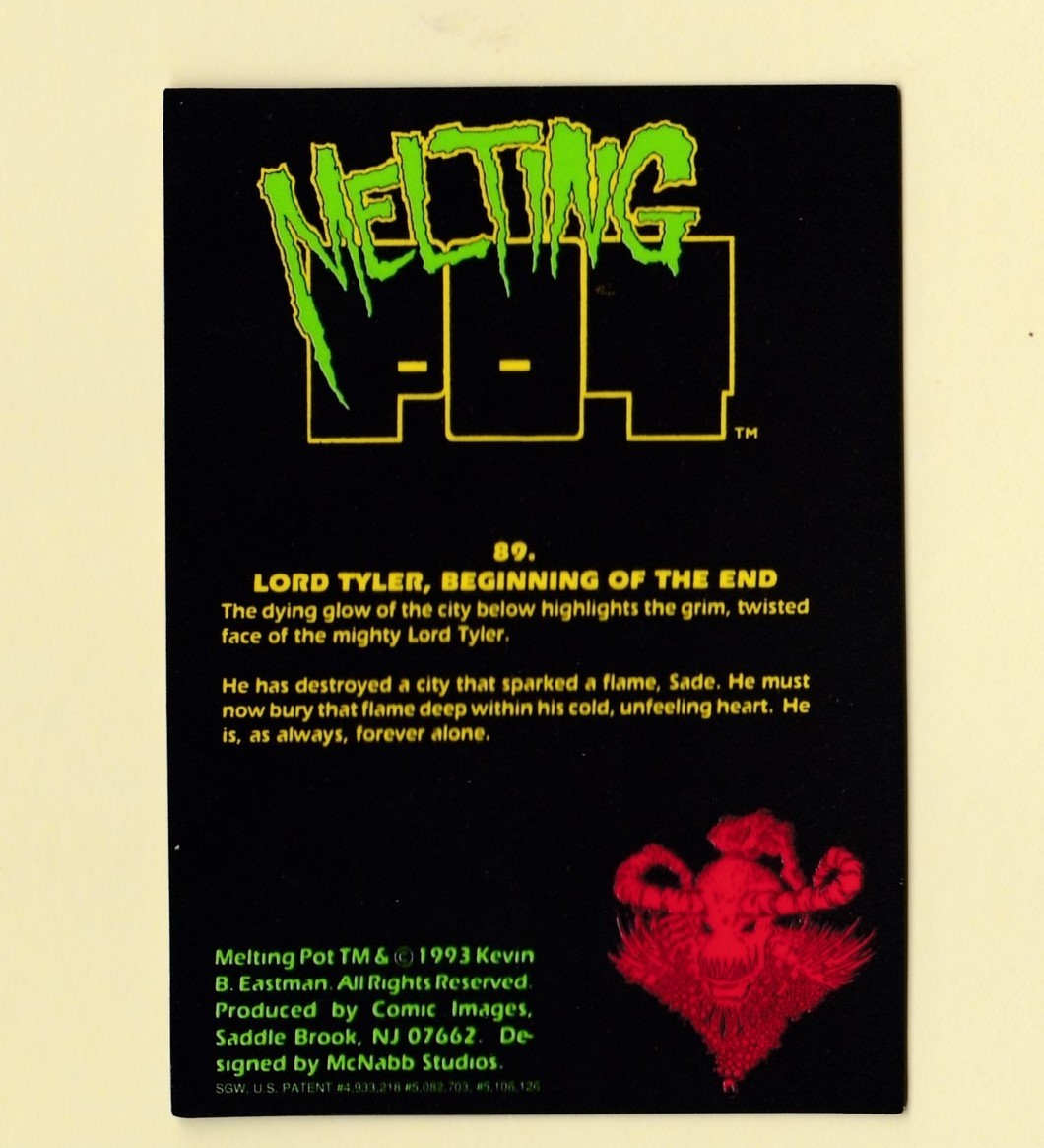 1993 Melting Pot Chromium Cards You Pick 1 - 90