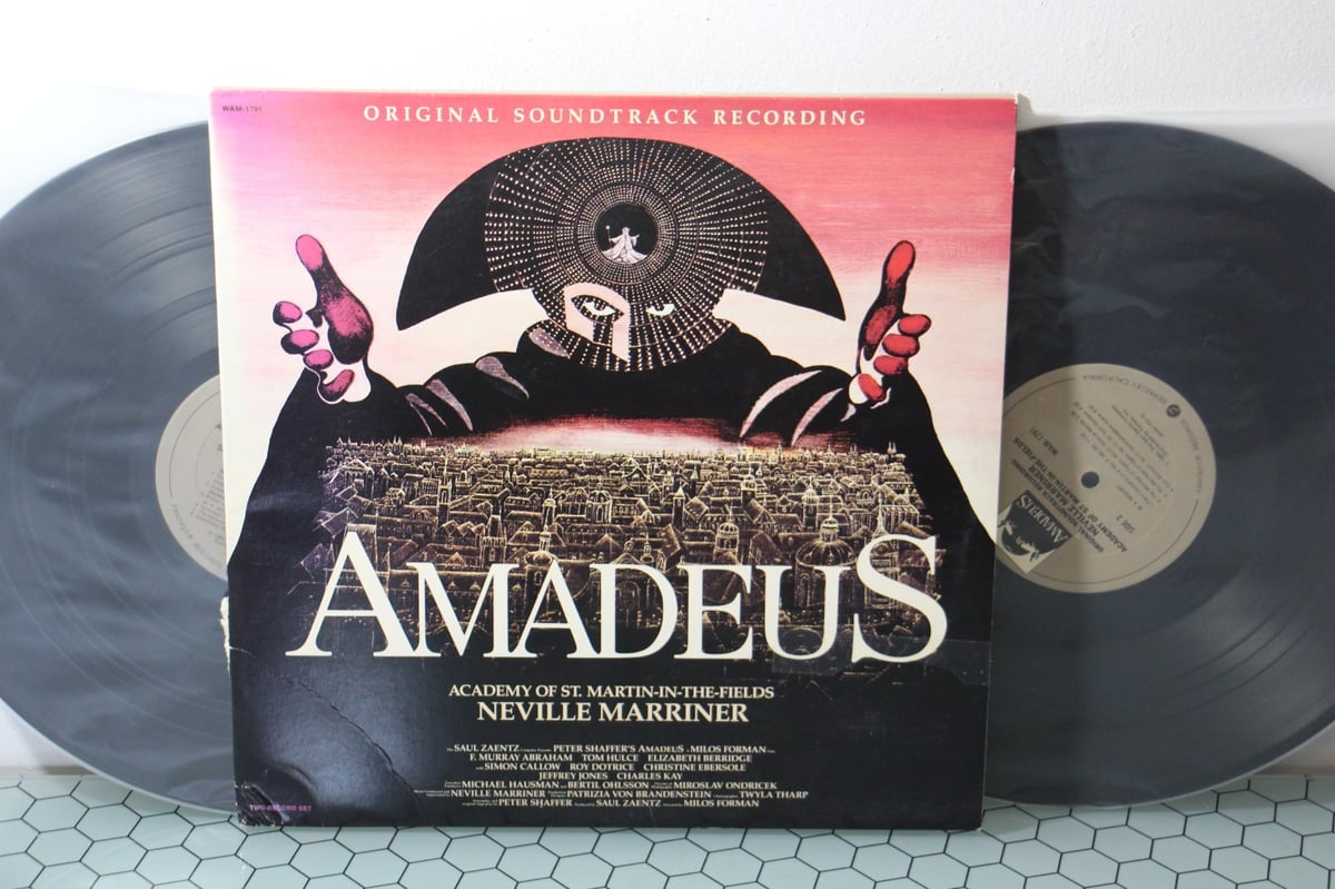 Neville Marriner - Amadeus Soundtrack, 1984 2x LP gatefold, Fantasy – WAM-1791