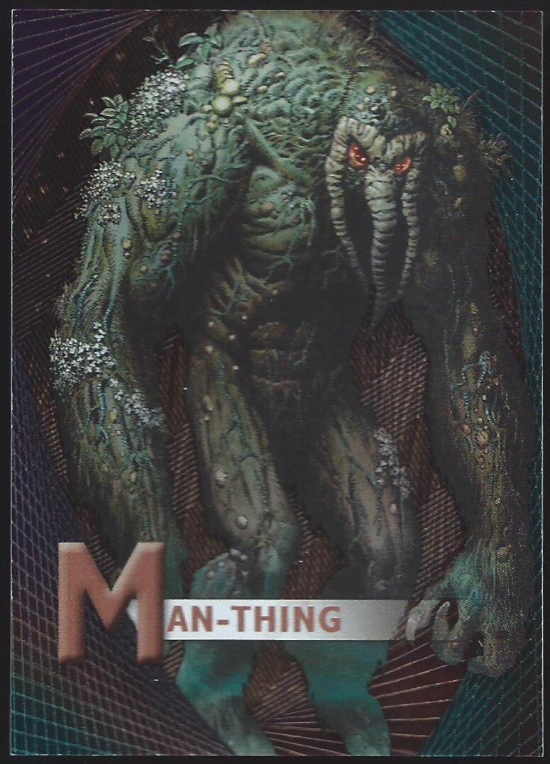 2012 Marvel Beginnings Series 2 PRIME MICROMOTION Foil inciso #M-31...MAN-THING