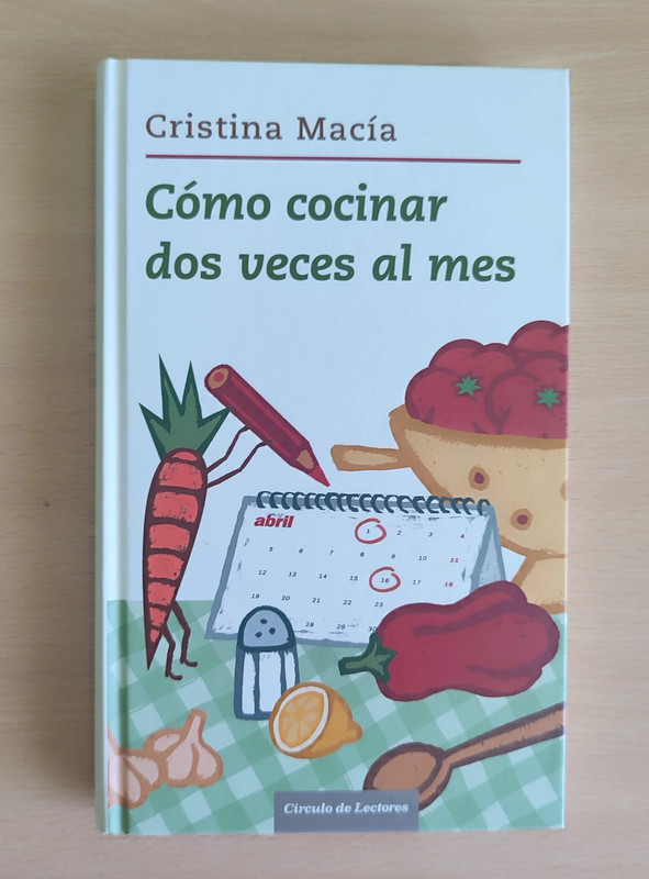 Nuevo. Libro Como cocinar 2 veces al mes Cristina Macía