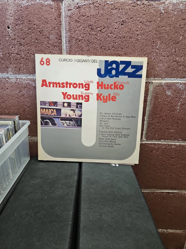 I giganti del jazz Armstrong hucko young Kyle lp