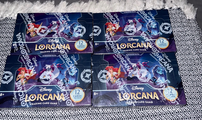 4 Cajas Disney Lorcana TCG Úrsula return