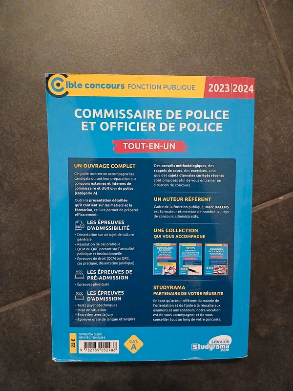 Préparation au concours de la Police Nationale