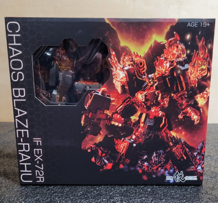 Personaggio Iron Factory IF EX-72R Chaos Blaze Rahu