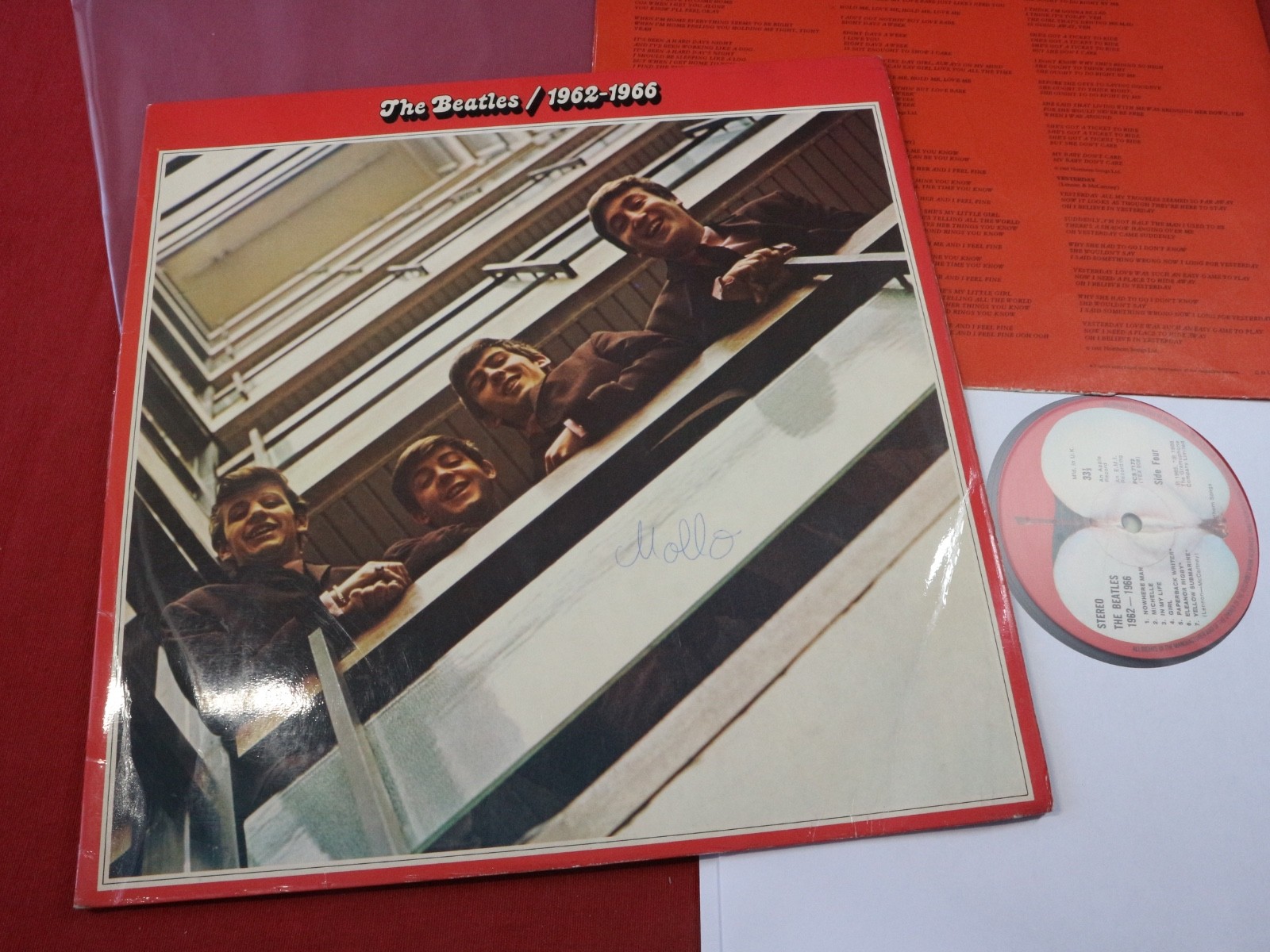 The Beatles  1962 - 1966 ROTES ALBUM - Apple PCSP 717 UK - 2 LP-Set