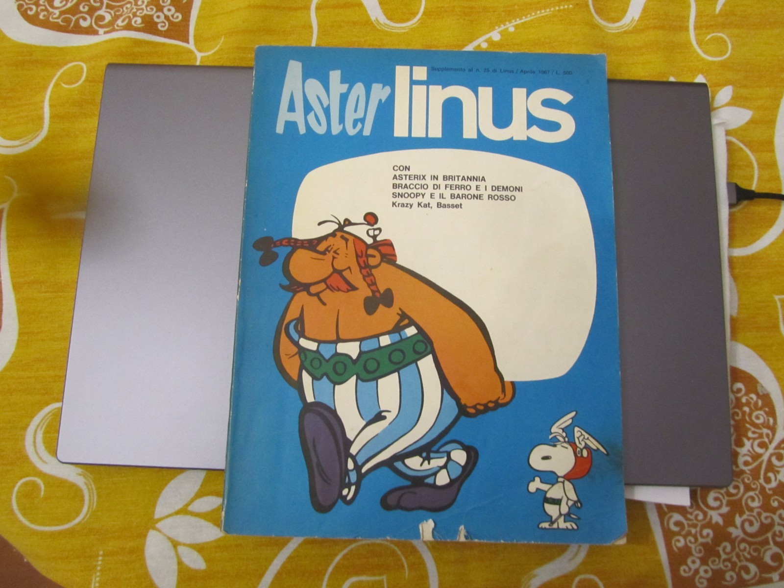 ASTER LINUS - SUPPLEMENTO AL N. 25 DI LINUS - APRILE 1967 - (L3)