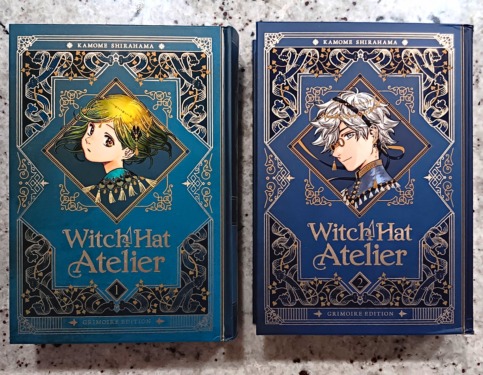 Cappello Strega Atelier Edizione Grimoire Volumi 1 e 2 Kamome Shirahama manga