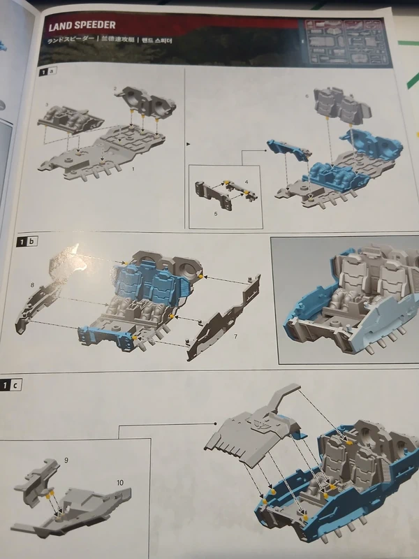 Space Marine Land Speeder – Sur grappe – Warhammer 40K Armageddon