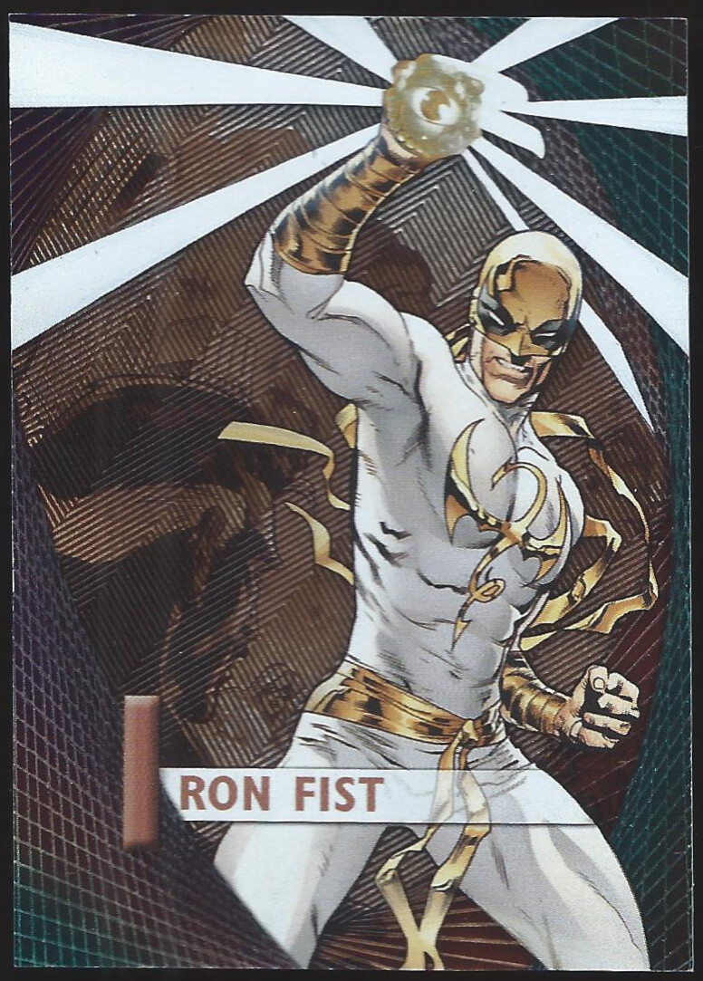 2012 Marvel Beginnings Series 2 PRIME MICROMOTION Foil inciso #M-26...PUGNO DI FERRO