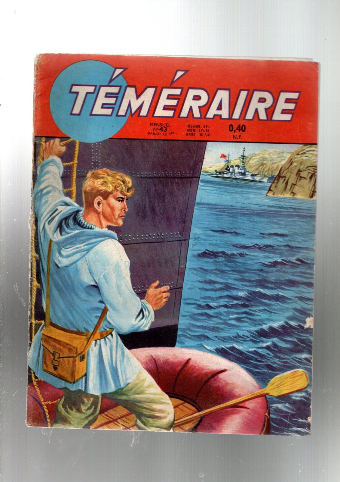 TEMERAIRE n°43. ARTIMA 1962. Récit complet en TBE