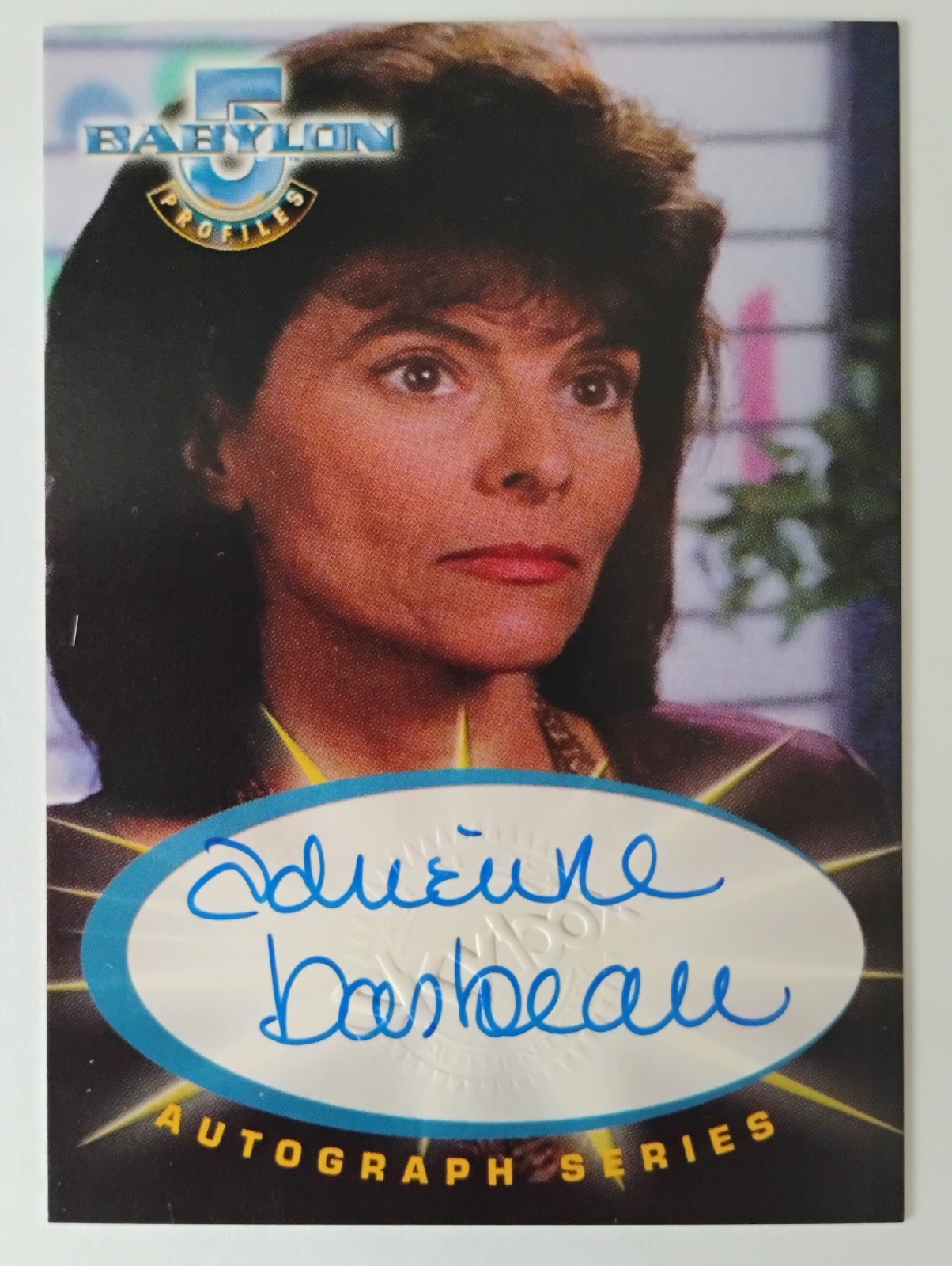 Babylon 5: Profiles – A6 Adrienne Barbeau as Amanda Carter – Autograph Card