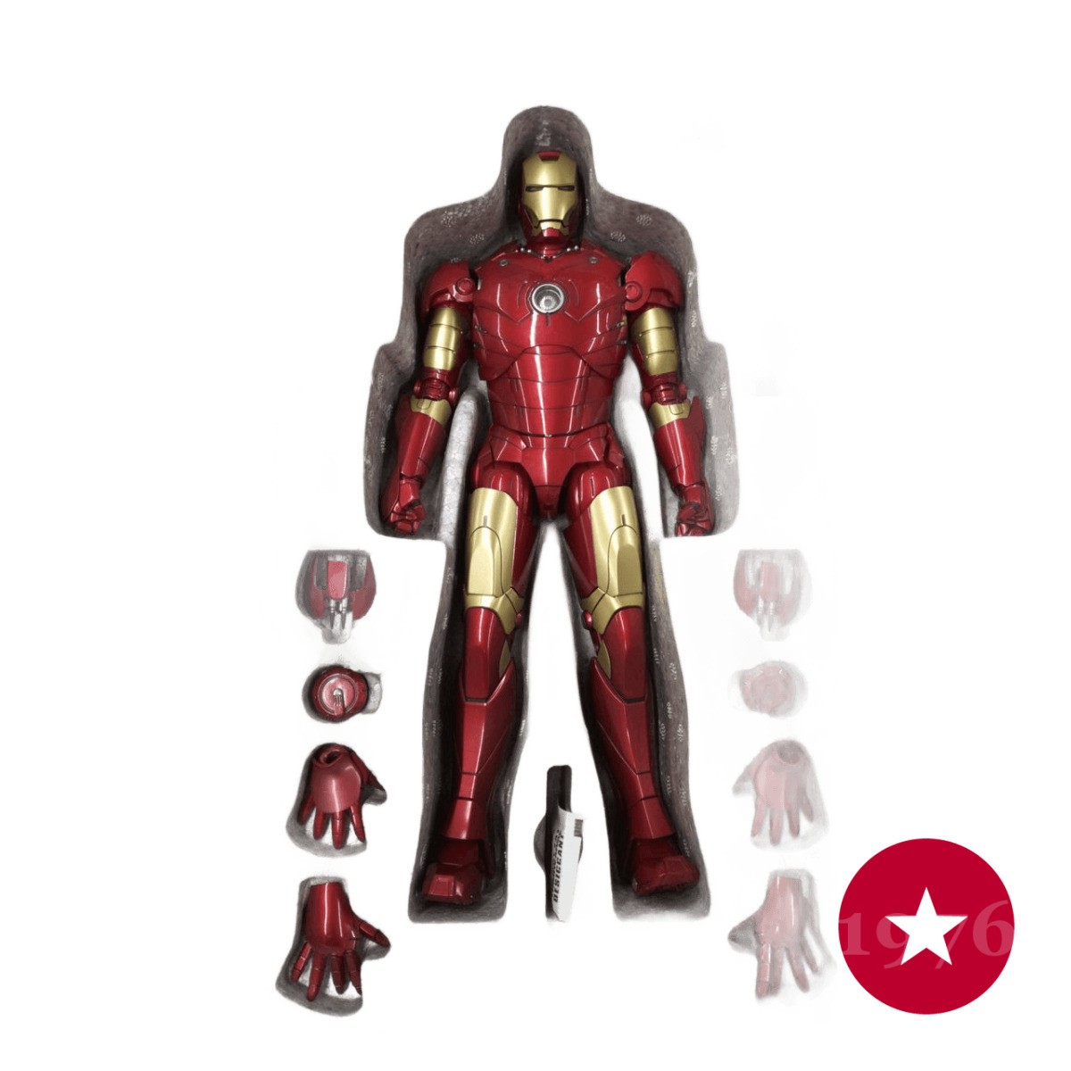 MMS256 Hot Toys Iron Man Action Figure Japan Used From Japan Pre-owned