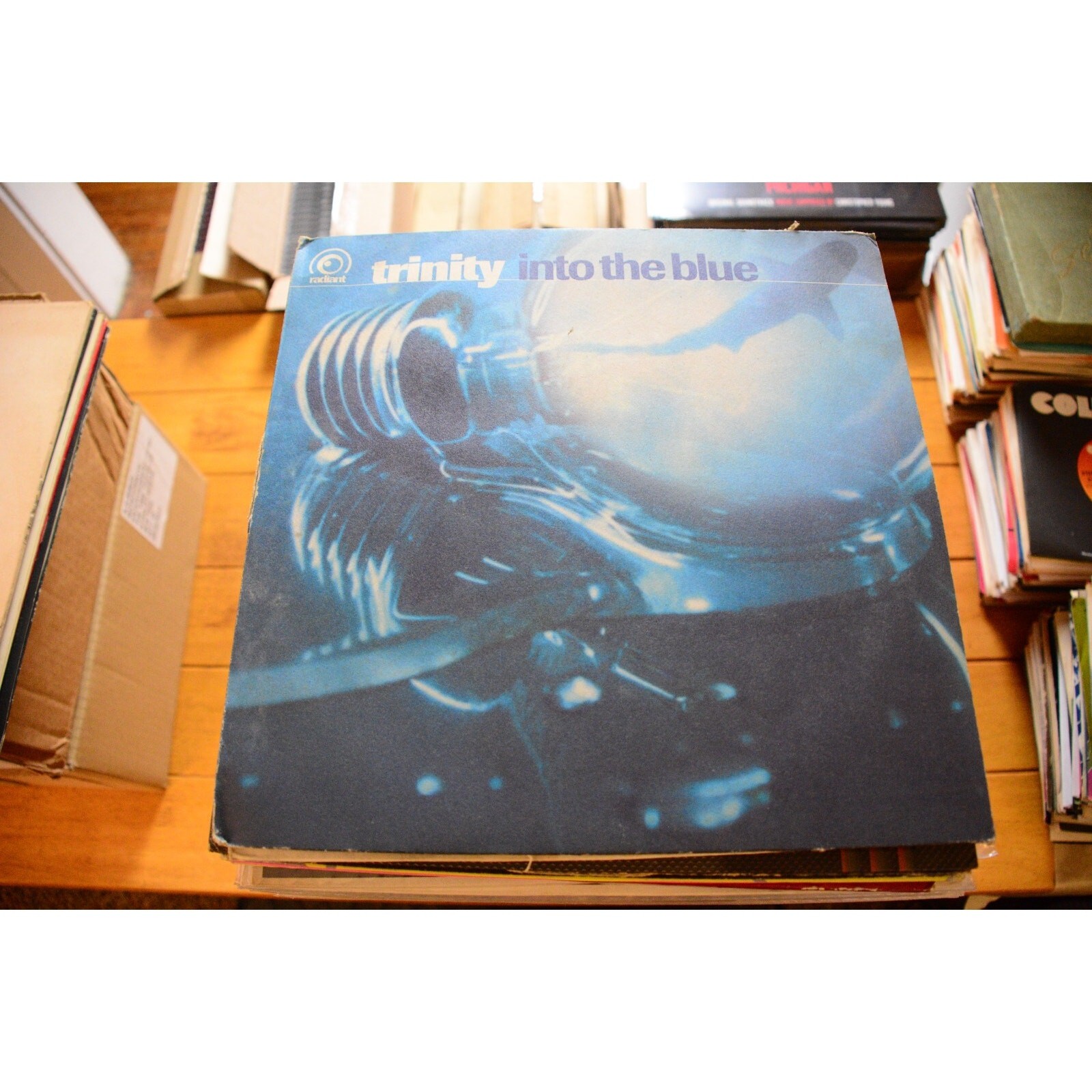 TRINITY "INTO THE BLUE" 12" SINGLE DJ VINYL ELECTRONIC TRANCE