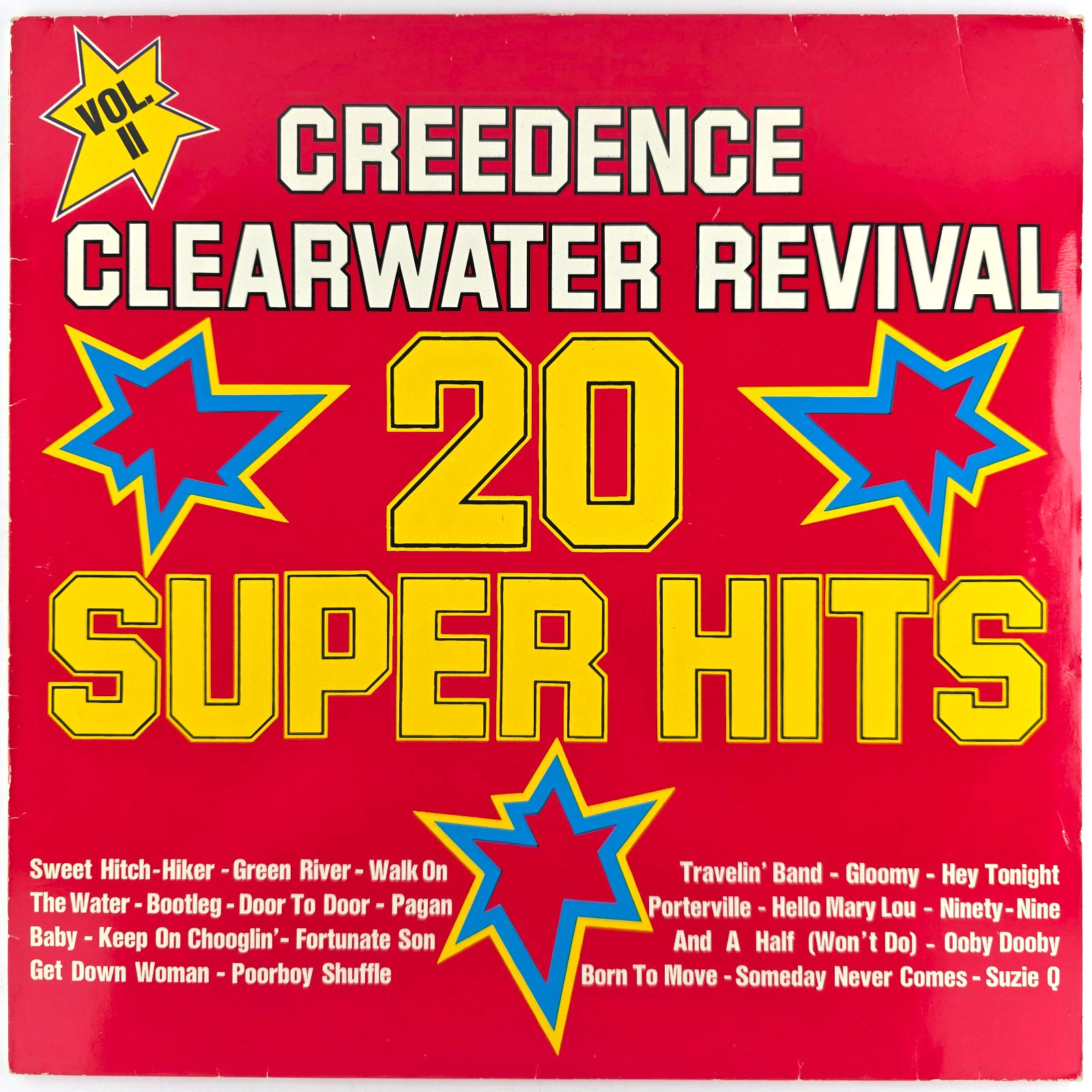 Creedence Clearwater Revival – 20 Super Hits Vol. II Germany 12" LP Vinyl Record