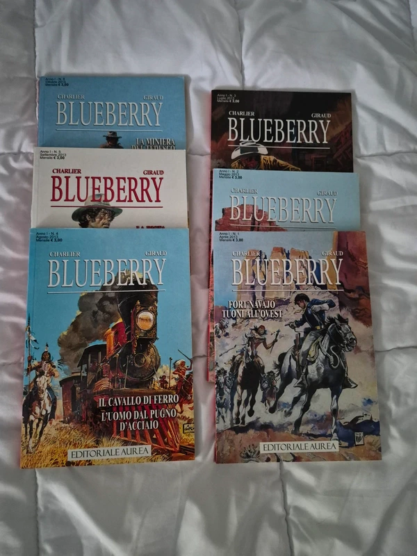 Blueberry da 1 a 6 editoriale aurea