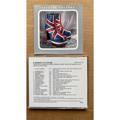 VARIOUS THEMES FASHION CULTURE CD 1998 - 21 Upbeat dance rhythms for fashion/hea
