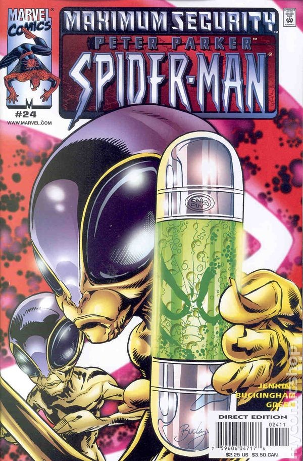 Peter Parker Spider-Man #24 VF 2000 immagine stock