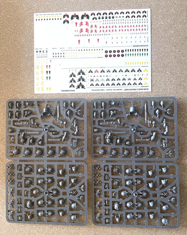 2x Blood Angels Upgrades / Améliorations Blood Angels